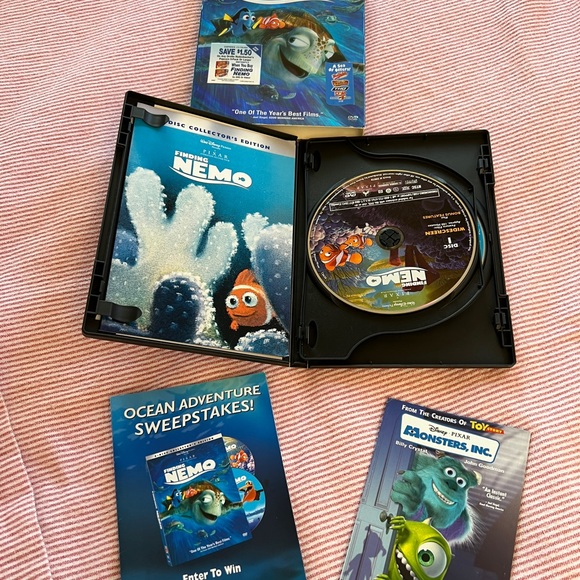 Finding Nemo 2 Disc Collector’s Edition DVD Wide Screen And Full Screen - Picture 1 of 11